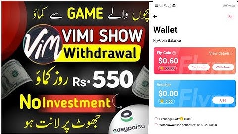 Vimi show earning app|new earning appwithout investment | vimi show earningapp real or fake