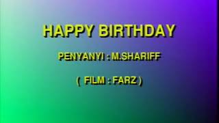 M SHARIFF-HAPPY BIRTHDAY