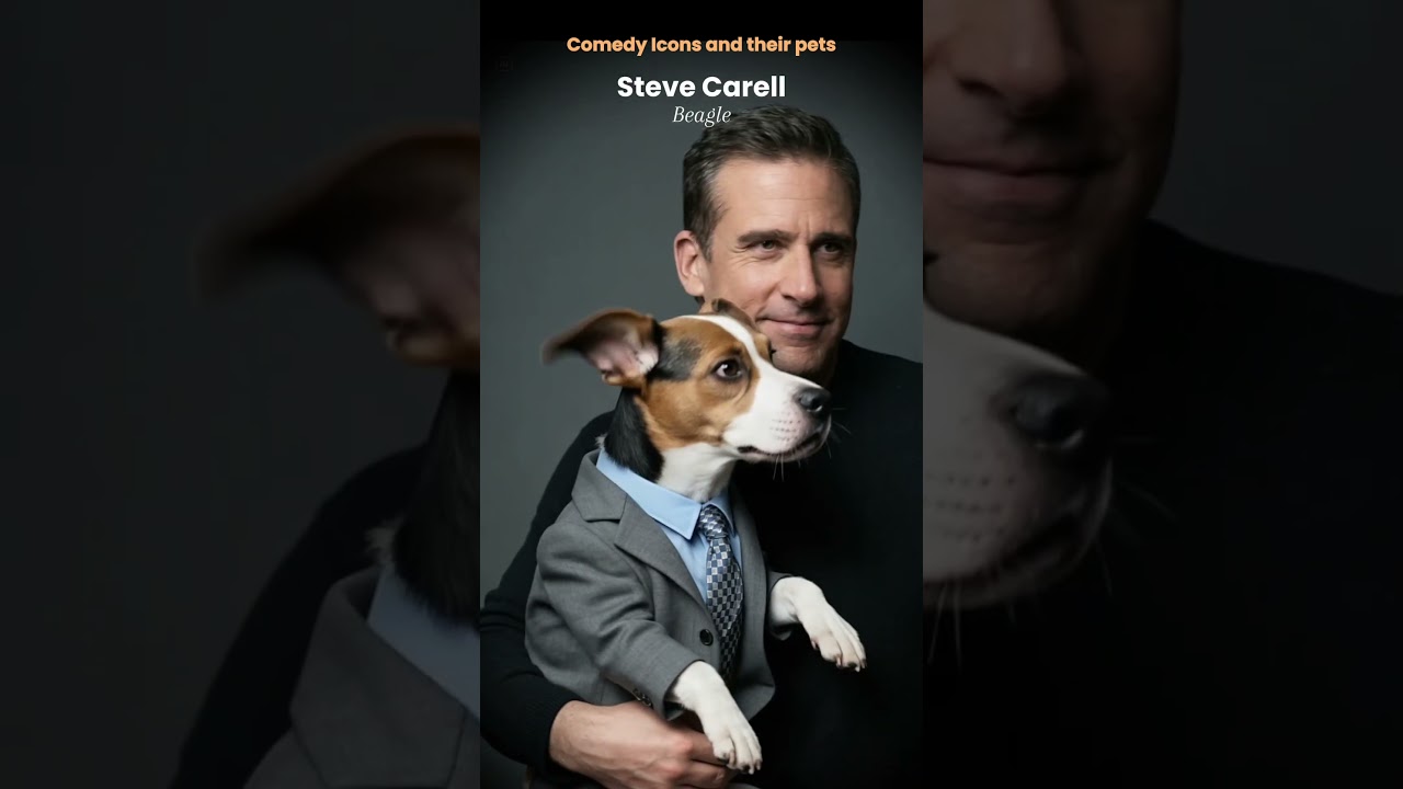 Comedy Icons & their pets matches 🤣🐾
