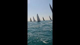The perfect race!! #hooaah #Korea #yacht #racing #sailing #busandupercup