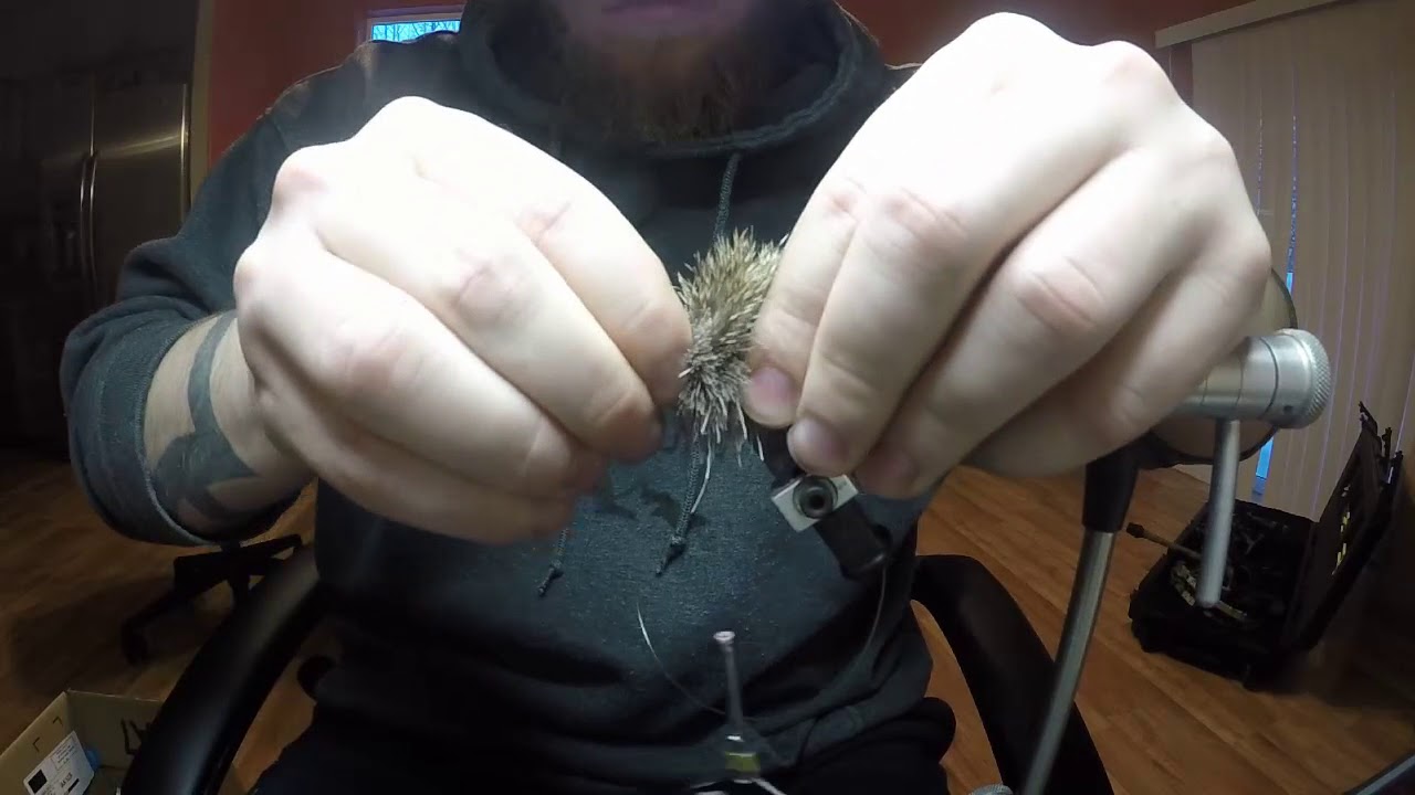 "Fat Little Trout Mouse" Time Lapse Fly Tying Mouse Pattern YouTube