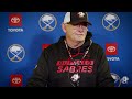 "Tage Is Expected Tonight" | Lindy Ruff After Tage Thompson Missed Morning Skate | Buffalo Sabres