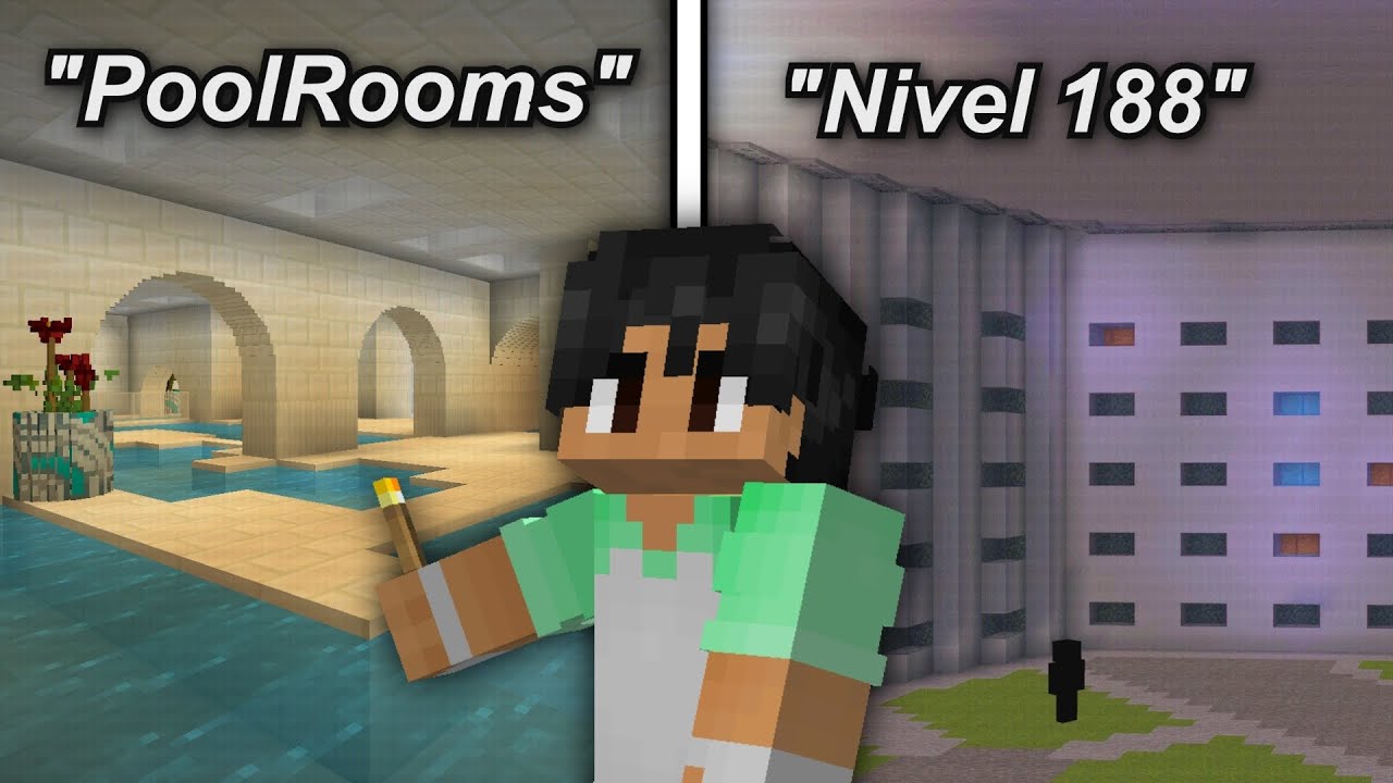 Explorando ESPACIOS LIMINALES en los Backrooms de Minecraft