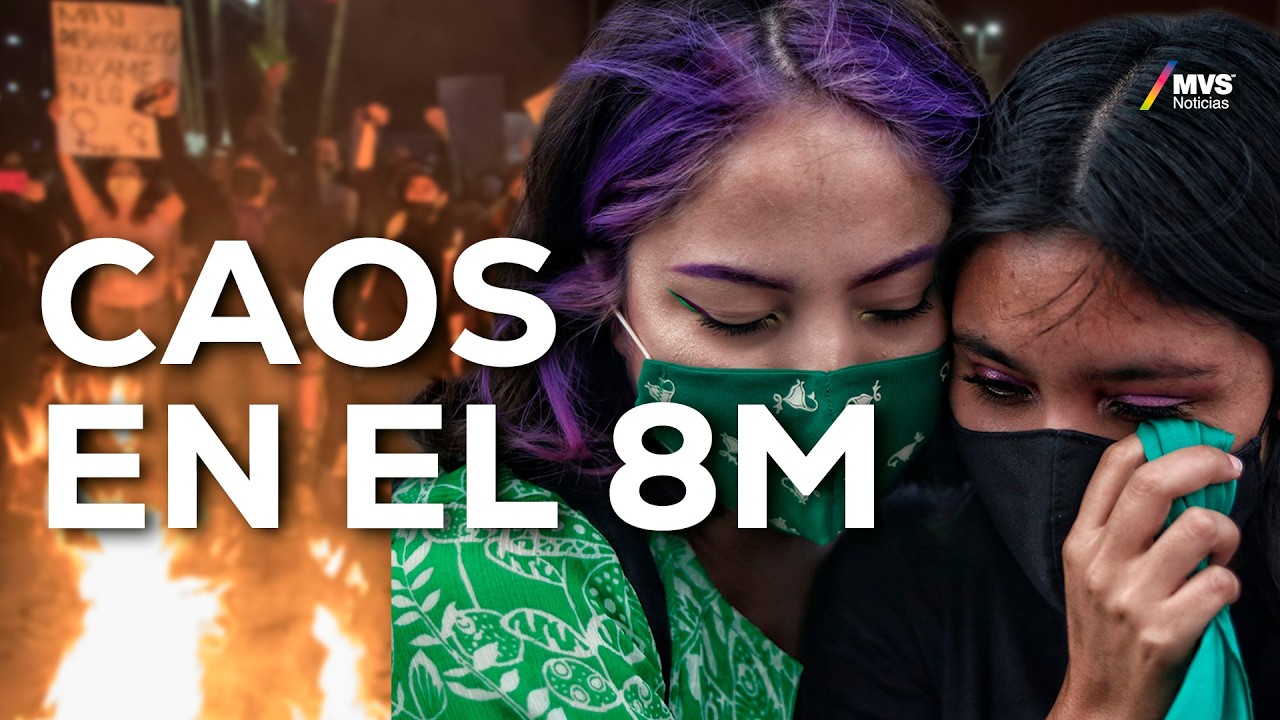 8M 2026: Miles de mujeres exigen justicia alrededor de México | MVS Noticias