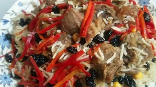 Afghan Pulao Uzbeki | قابلی اوزبیکی | Recipe By YUMMY FOOD KITCHEN