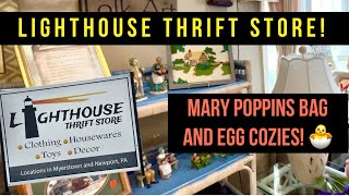 Celebrity Thrifting at Lighthouse Thrift Shop in Myerstown PA | Great Deals, Vintage & Antique Finds, Fun Shop Profile