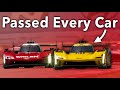 How cadillac racings 01 passed every gtp to win at laguna seca imsa 2023