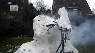 Explosive snowman snowmen Part 2