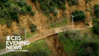 Massive cleanup underway after heavy rain triggers mudslides in California