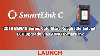 Launch SmartLink C Online Programming | BMW Engine Update Solves Rough Idle