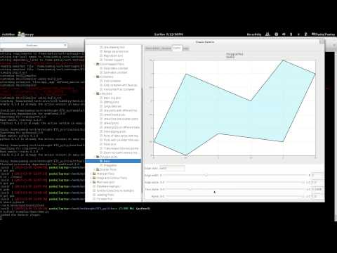 Chaco demo running under Python3