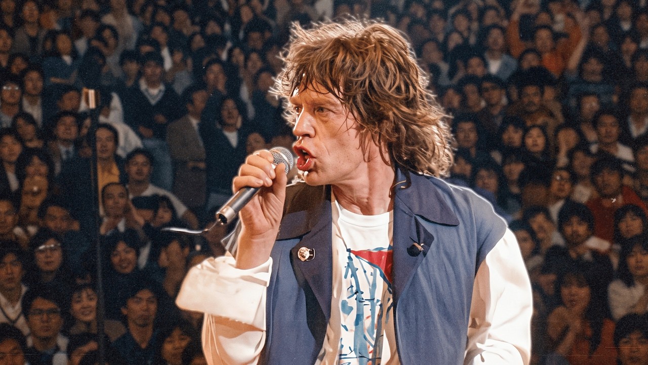 What Happens When Joe Satriani Joins Mick Jagger? | “Start Me Up” Live 1988