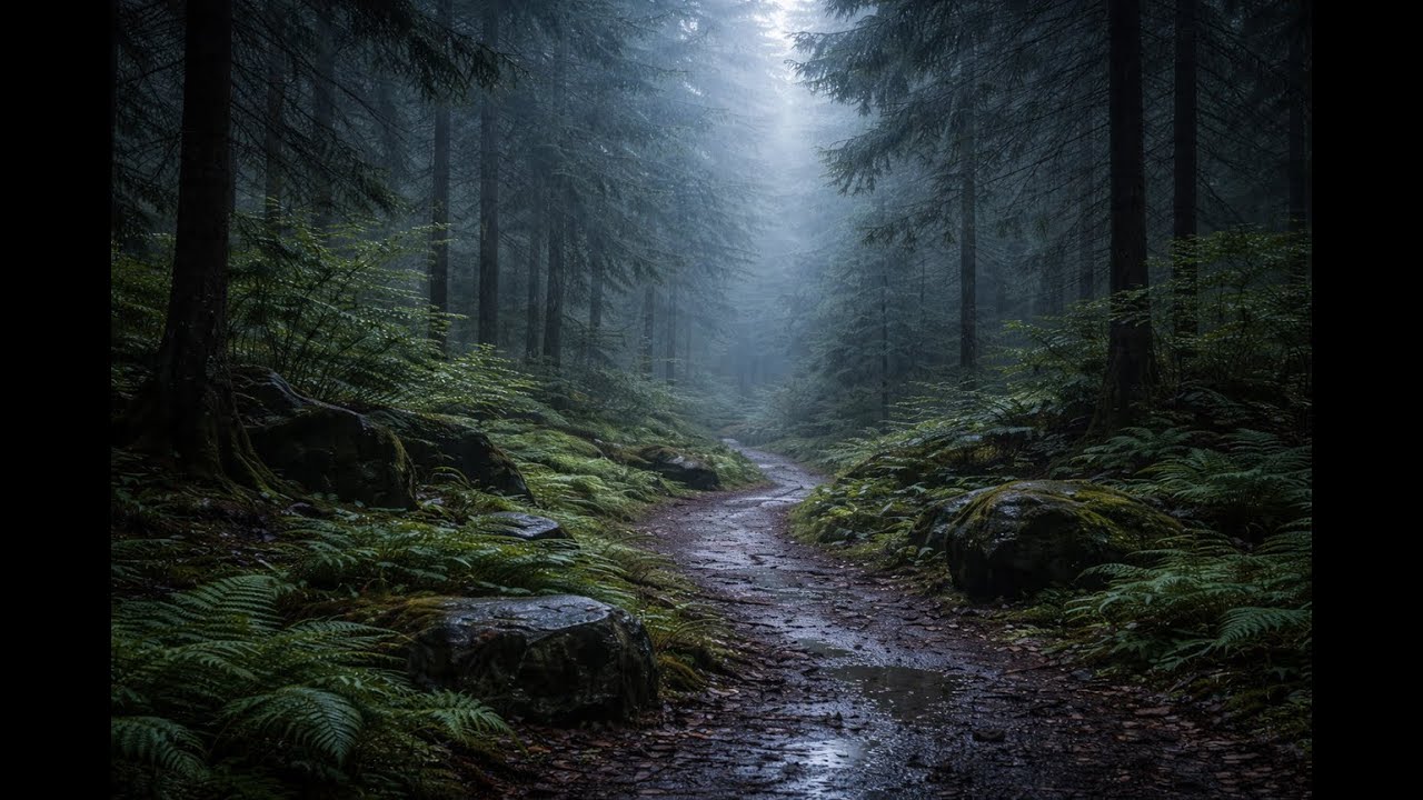 Ambient Rain Forest Sounds for Deep Sleep 🌙 | Relaxing Background Music (5 Hours)