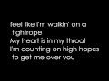 The Script Man On A Wire Lyric Video mp3