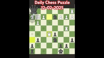 Daily Chess Puzzle Solution from chess.com, Date:- 12-02-2025. Knight-Bishop vs Rook. Nice Chess