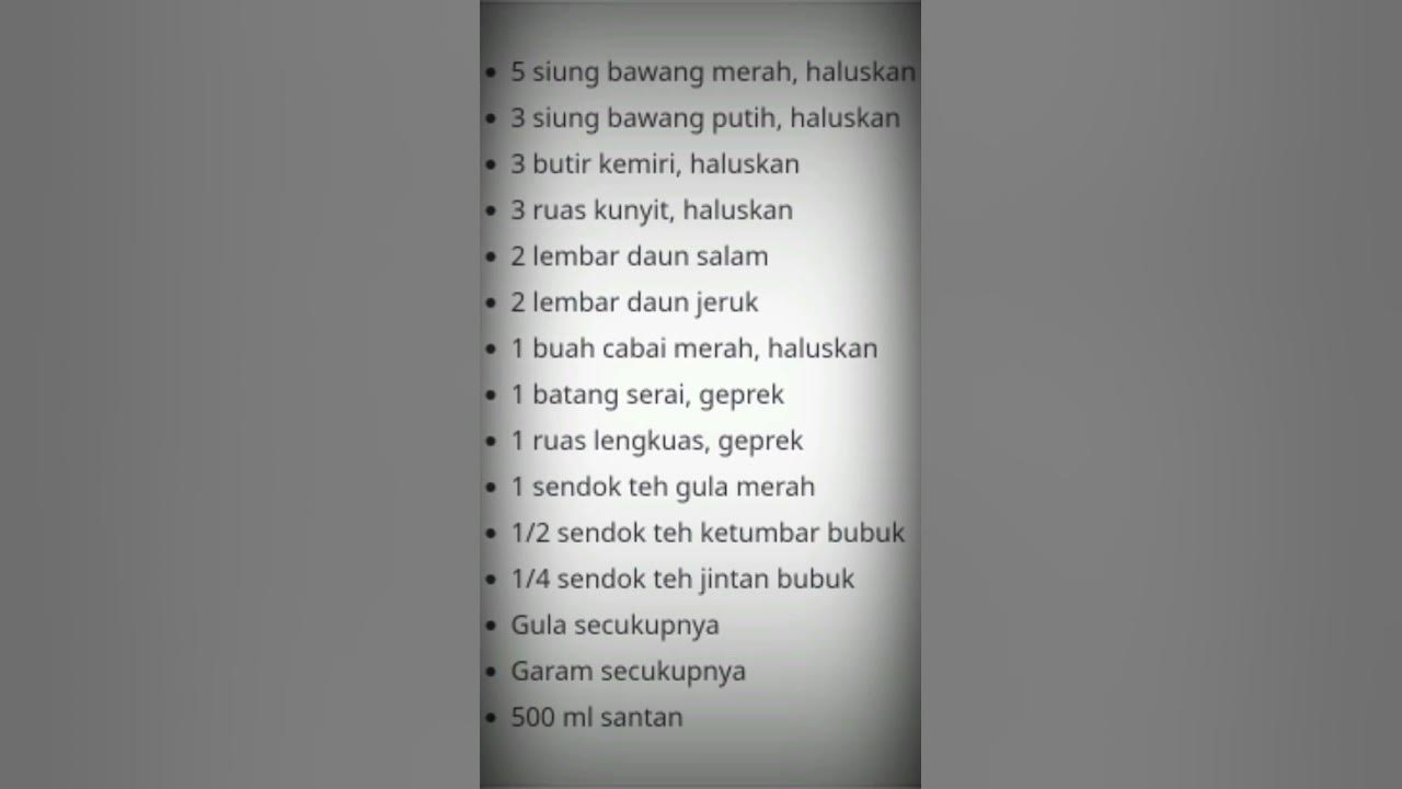 Bumbu Kare Ayam Asli