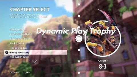 KNACK Dynamic Play Trophy PS4