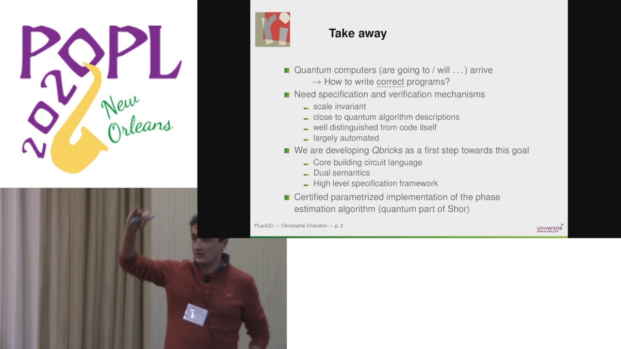 Toward Certified Quantum Programming - YouTube
