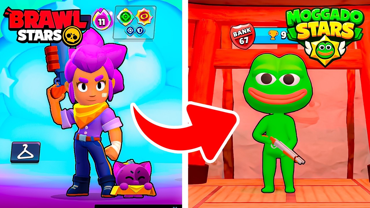 Joguei VÁRIAS CÓPIAS HILÁRIAS de Brawl Stars!
