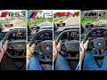 RS3 Facelift | M2 | RS3-R | M2 LCI | SOUND💥 &amp; 100-200 km/h accelerations🏁