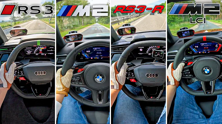 RS3 Facelift | M2 | RS3-R | M2 LCI | SOUND💥 & 100-200 km/h accelerations🏁