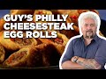 How to Make Guy's Philly Cheesesteak Egg Rolls | Guy's Big Bite | Food Network