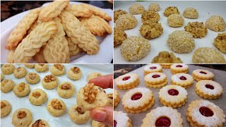 4 Easy and Delicious Butter Cookies Recipe