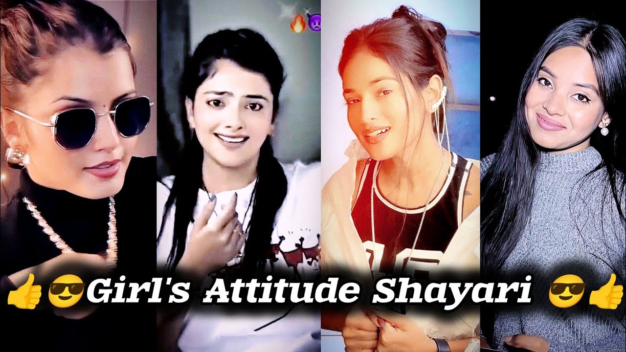 😎 Girls' Attitude shayari 2025 😎💯||👍👿Girls' Attitude tik tok video 🔥✌️|| Desi boy 010