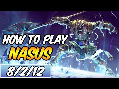 HOW TO PLAY NASUS | Build & Runes | Diamond Commentary | Galactic Nasus | League Of Legends