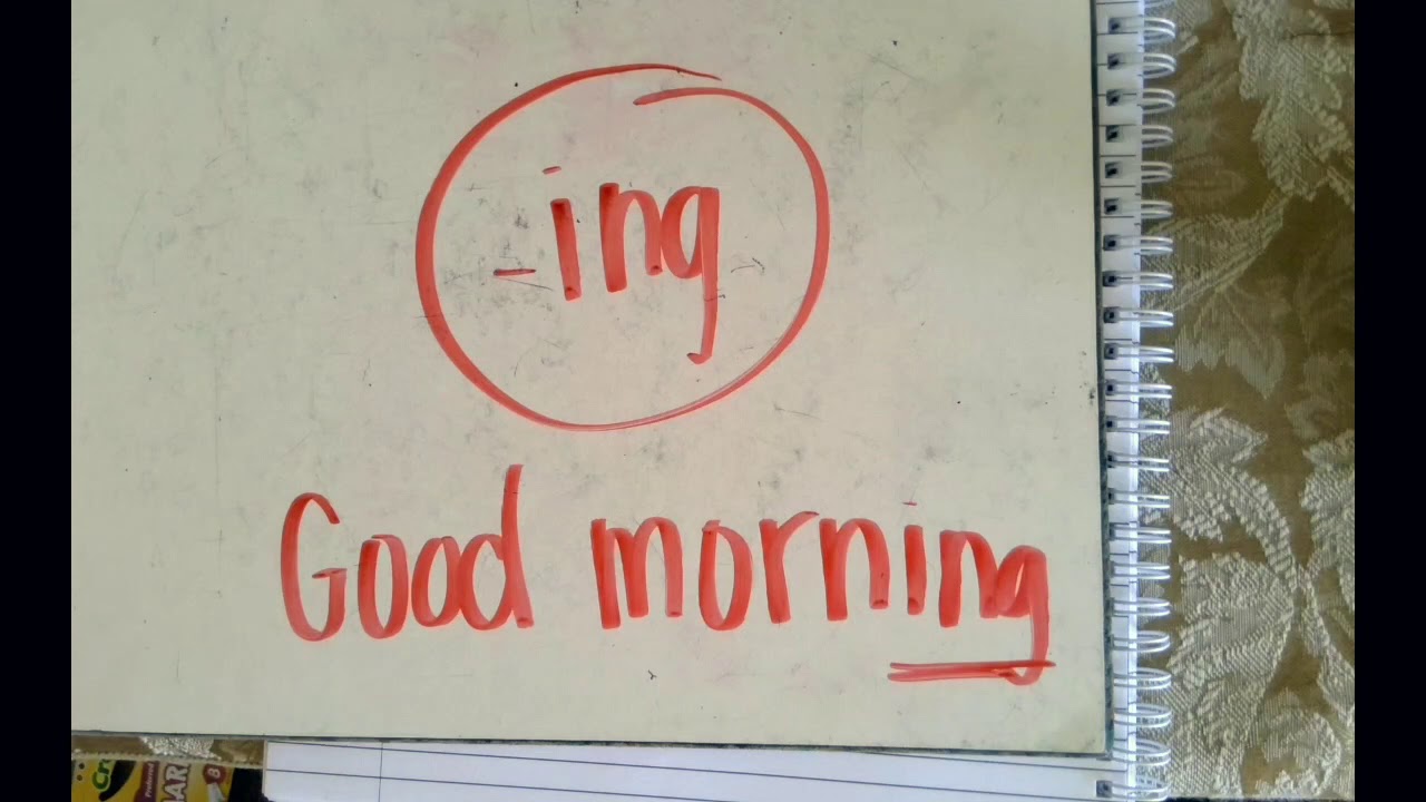 Monday April 27th Writing - YouTube