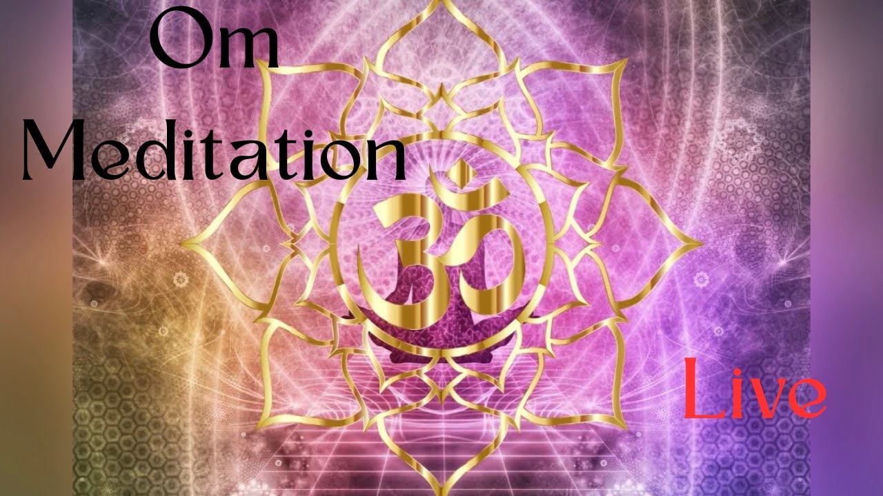 OM Meditation Live | Deep Peace • Stress Relief • Inner Calm 🕉️
