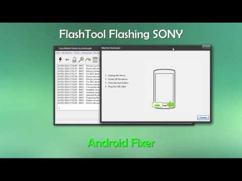 Flash tool flashing Sony Xperia