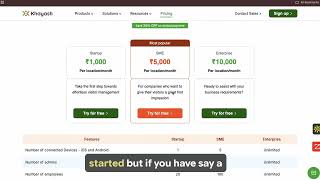Khayash Pricing Explained | Flexible Visitor Management System Plans