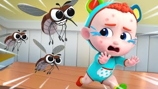 Mosquito Go Away Right Now | Mosquito Song | Nursery Rhymes for kids | Pandobi English Kids Songs