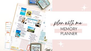 Plan With Me | Memory Planner | Happy Planner | Stop The Blur | Heidi Swapp Storyline Chapters