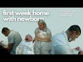 FIRST WEEK HOME WITH NEWBORN | pregnancy, birth, bringing baby home, recap