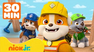 картинка: Крепыш и команда | Лучшие спасения и друзья Руббла! 🚧🐾 | Nick Jr. Cyrillic
