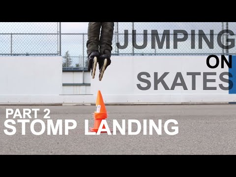 Hoe spring ik op inline skates - Deel 2 - STOMP LANDING
