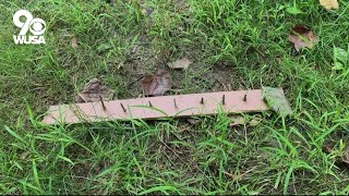 Police investigate nail spikes found in Montgomery County along Beach Drive