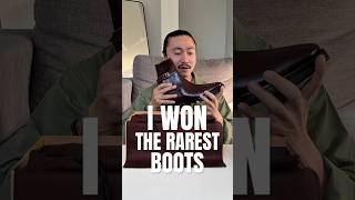 Dream boots for my birthday gift