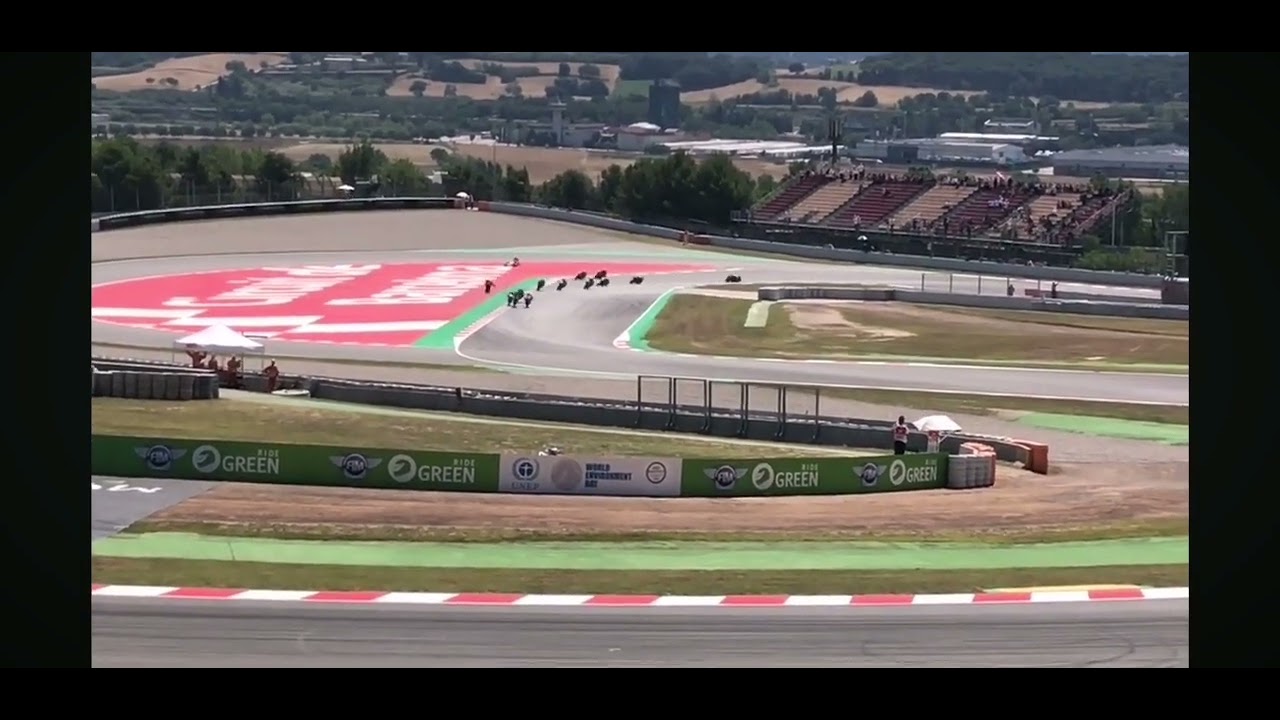 Moto3 Catalunya 2019 Kaito Toba Crash Turn 10 