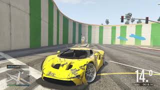 Carrera de GTA V online *maravillosa jugada *