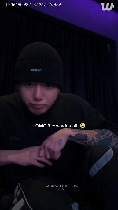 OMG 'Love wins all' 😭🥹 #jungkook #shorts #youtubeshorts