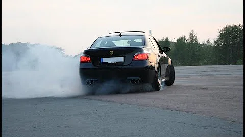 Best of BMW M5 & M6 V10 Exhaust  Burnout  Drift