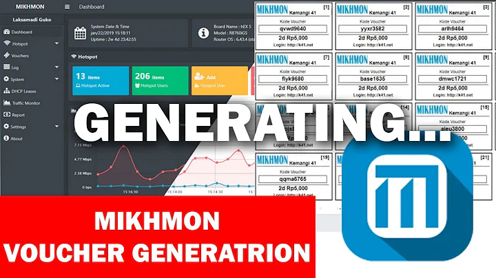 MIKHMON VOUCHER GENERATION | MIKROTIK HOTSPOT