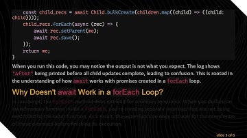 Understanding async and await: Why Your JavaScript Code Isn
