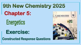9th Class Chemistry New Book 2025 Chapter 5 || Exercise Solution || Punjab Board 9th new chemistry