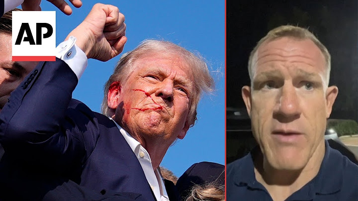 Trump rally shooting: AP photojournalist recounts the moment shots were fired