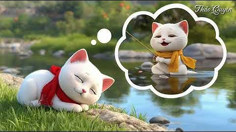 Bài thơ: Mèo đi câu cá