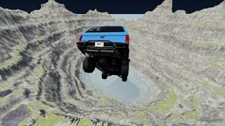 Cars Falling Off A Cliff-BeamNG Drive